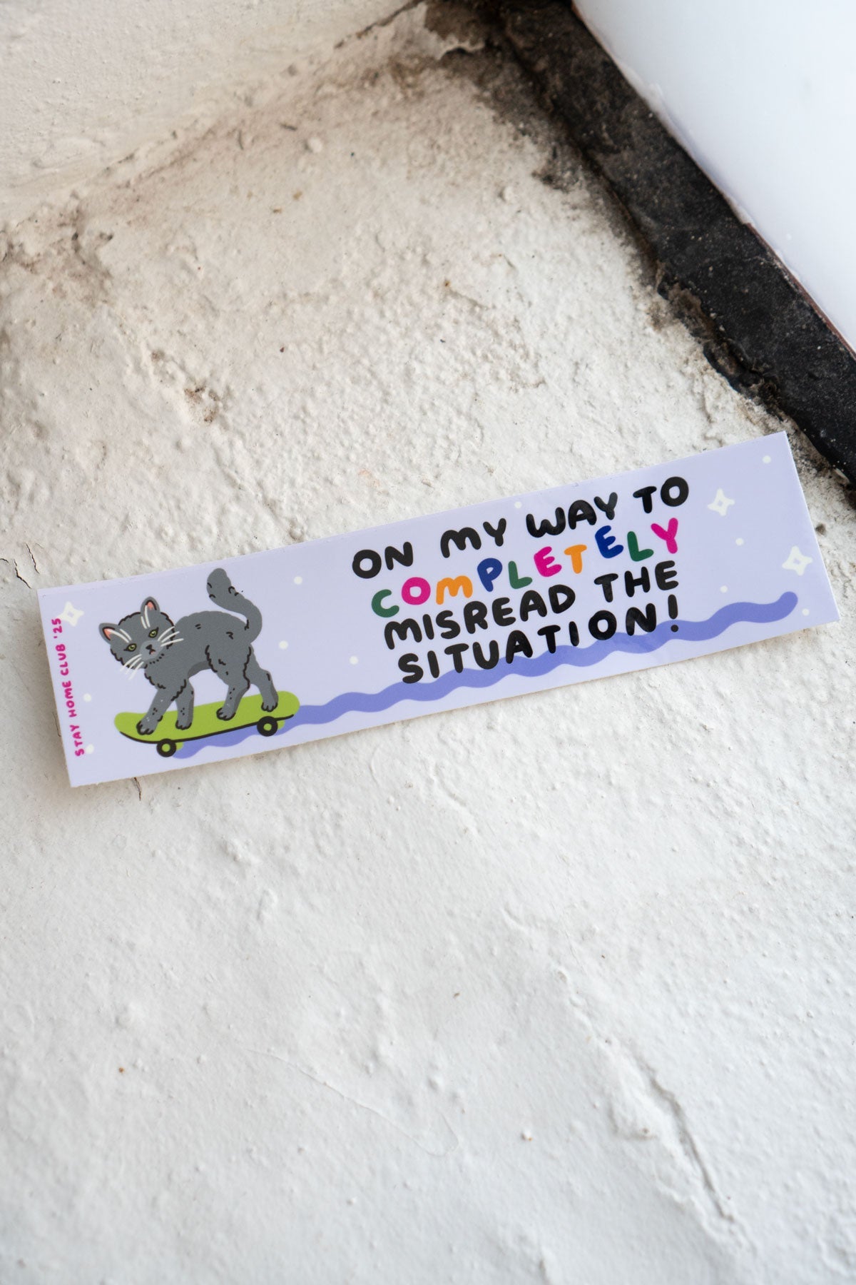 Misread the Situation Bumper Sticker